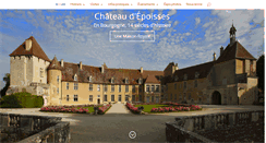 Desktop Screenshot of chateaudepoisses.com